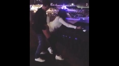 Russian Couple Fuck On The Street