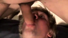 Fucking The Twink's Mouth And Cumming On His Face