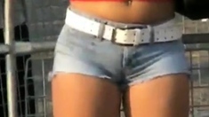 Asses tight jeans shorts 41