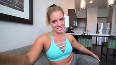 Big Booty Milf Stepmom Hops Onto A Cock After Training