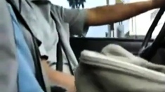 Bigcockflasher - Flashing the taxi driver