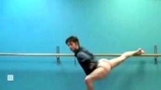 Male ballet practice (without tights!)