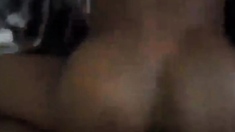 Hungry wet black ass swallowing BBC