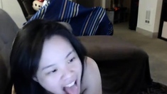 Jade Chan Cams from the Couch