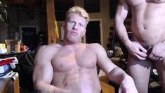 MMA Fighter Bare ATM Ginger MuscleBitch