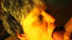 Granny Cum Eater