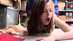 Petite Teen Dildo Thief Fucked By Big Cocked Lp Officer