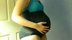 pregnant swimsuit