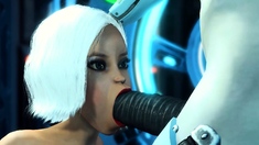 Sex cyborg futa gederation 7 Super fuck system in sci-fi lab