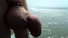 Beach Masturbation: Elephant Walk