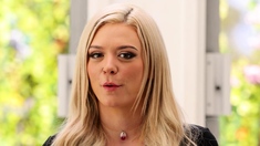 Perfect Blond Making Solo Masturbation
