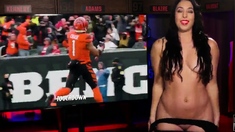 Hot amateur shakes her big boobs