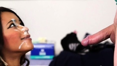 great amateur blowjob with cumshot