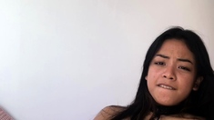 Sexy hottie Anetta Keys enjoys a solo toy masturbation