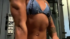 Brunette Solo Webcam Masturbation