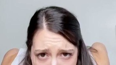 Big cock sucked by blonde MILF POV