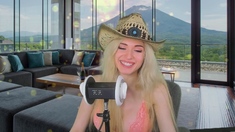 Blonde babe scarlet solo webcam