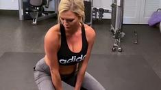 Blonde babe scarlet solo webcam