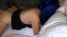 Amateur hooker pounded hardcore in her slit in the sex bus