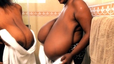 Hot Black Maid Does Some Webcam Black And Ebony