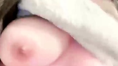 Amateur asian teen licks ass and sucks cock