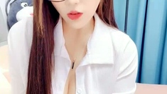 Pretty Japanese teen solo masturbation Uncensored