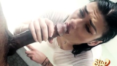 Juicy melons and fetish for big cock