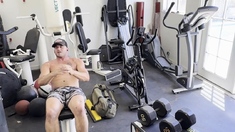 Getting my workout on