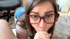 Brunette Stepsister Violet Dawn Need Help With Art Class