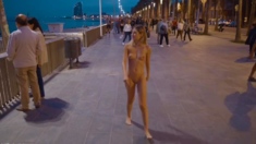Catia Nude in Public