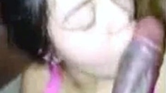 Big Black Cocks for Asian Amateur in Interracial Video