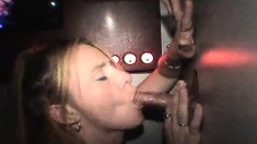 Lustful Country Girl Alexis Gets Covered In Warm Cum At The Gloryhole