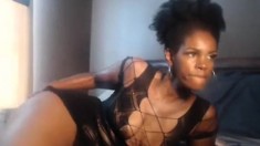 Horny milf ebony tasting black meat