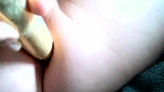 Bbw Close Dildo In Ass