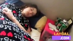 cum on sleeeping girls